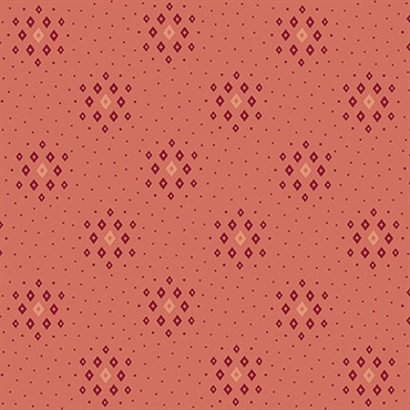 lyserødt vintage patchworkstof