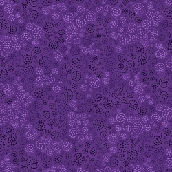 lilla patchworkstof med prikmønster