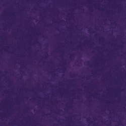 violet meleret patchworkstof