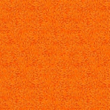 orange basis patchworkstof med allover print