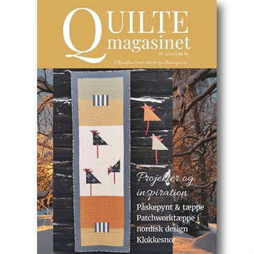 Quilte magasinet nr. 1 / 2023 forside