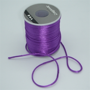 Satinsnor 2mm - Lilla