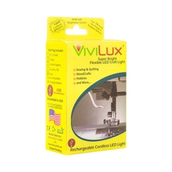 VIVILUX - LED symaskinelampe - Med gribebånd